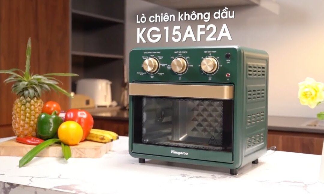Lò chiên không dầu Kangaroo KG15AF2A 15 lít