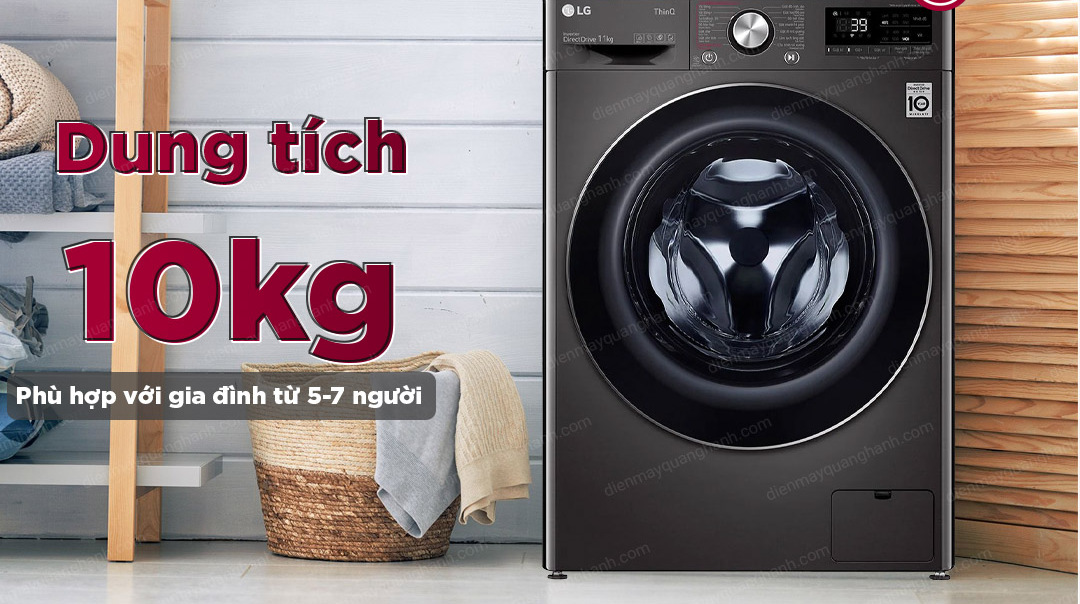 Máy Giặt LG Inverter 10Kg FV1410S3B