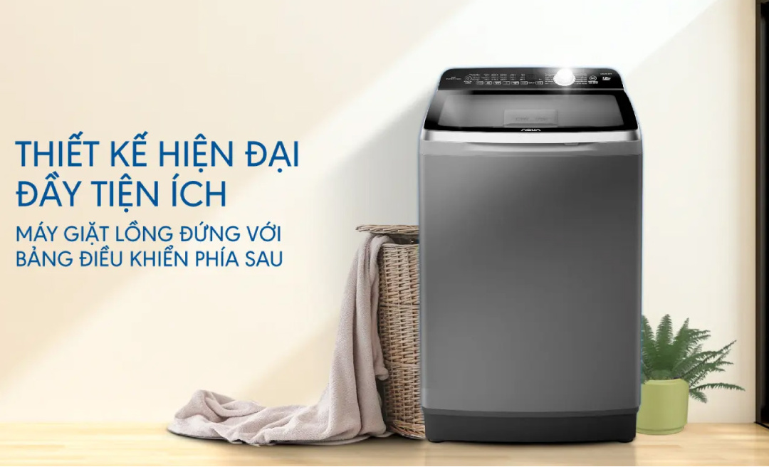 Máy giặt Aqua Inverter 10 kg AQW DR100ET S
