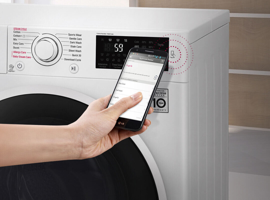 Máy giặt lồng ngang LG FC1408S4W2