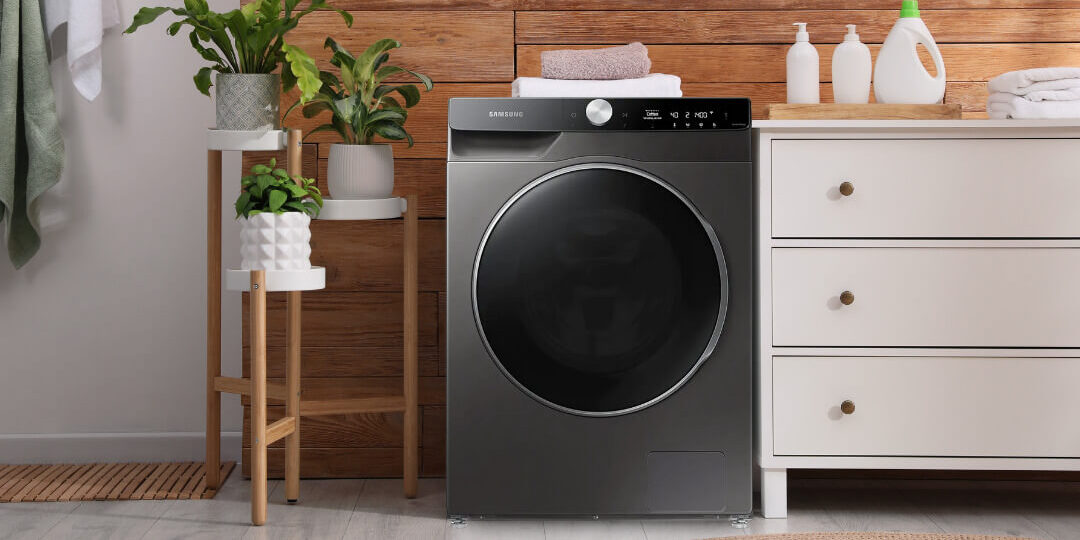 Máy giặt sấy Samsung Inverter 12/8 Kg WD12TP34DSX