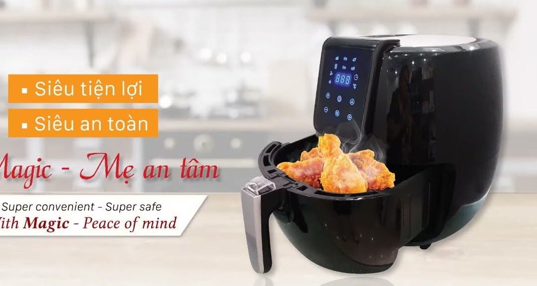 Nồi chiên không dầu Magic A-805 6.5 lít