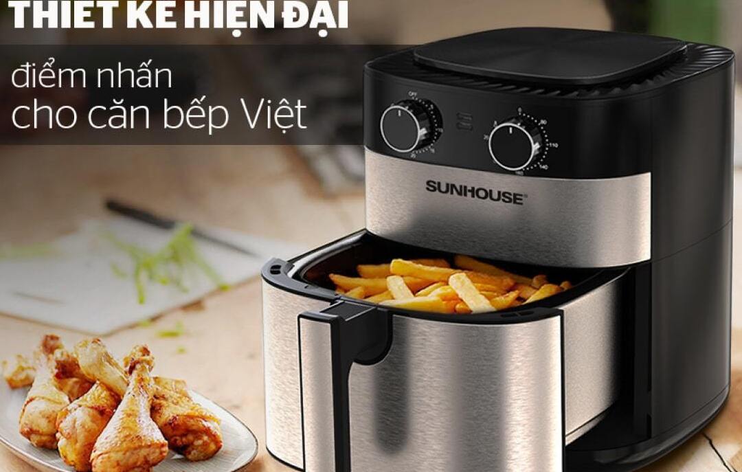 Nồi chiên không dầu Sunhouse SHD4026 6 lít