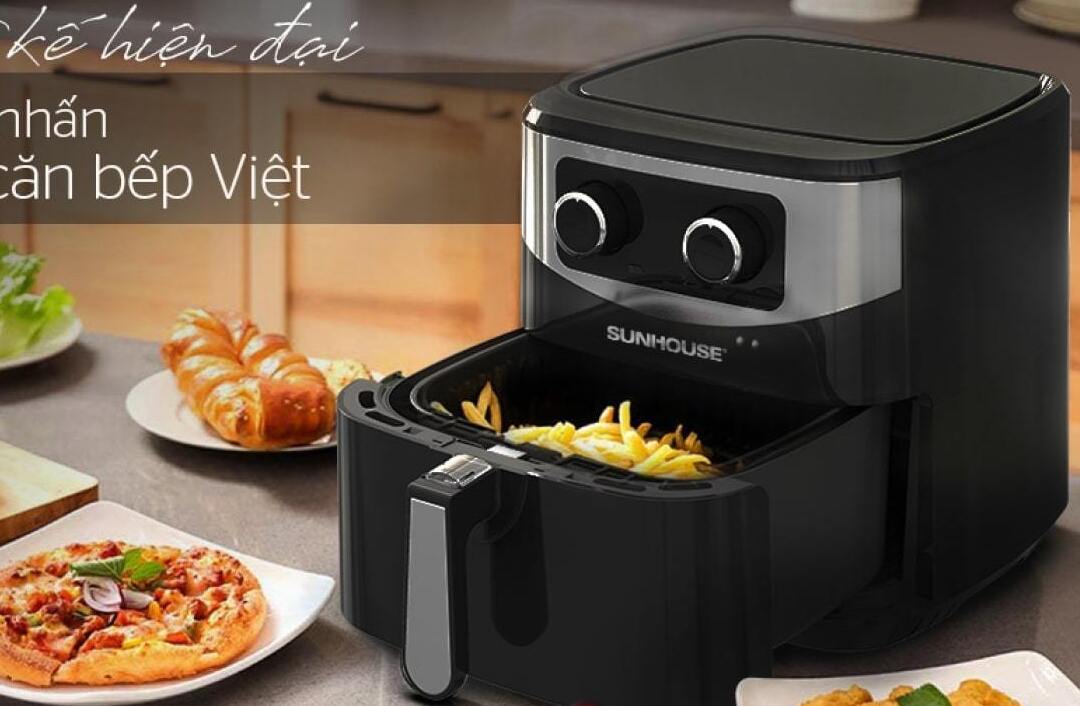 Nồi chiên không dầu Sunhouse SHD4062 6 lít