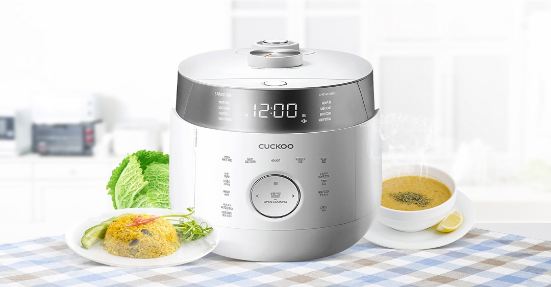 Nồi cơm điện Cuckoo 1.8 lít CRP-LHTR1009F-WHSIVNCV