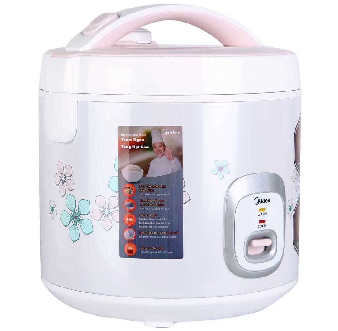 Nồi cơm điện nắp gài Midea MR-CM06SD