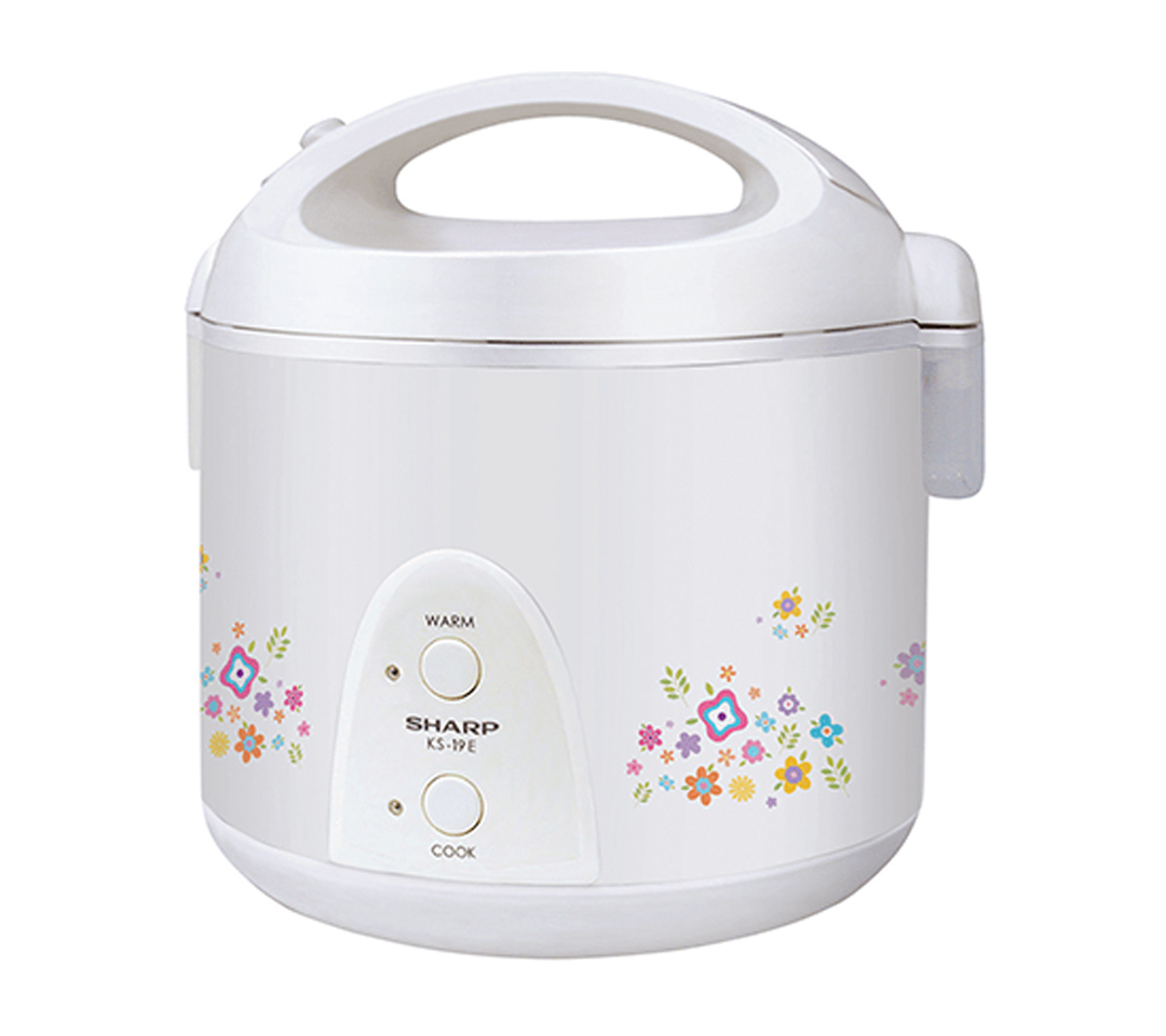 Nồi cơm điện tử nắp gài Sharp KS-A08V-WH