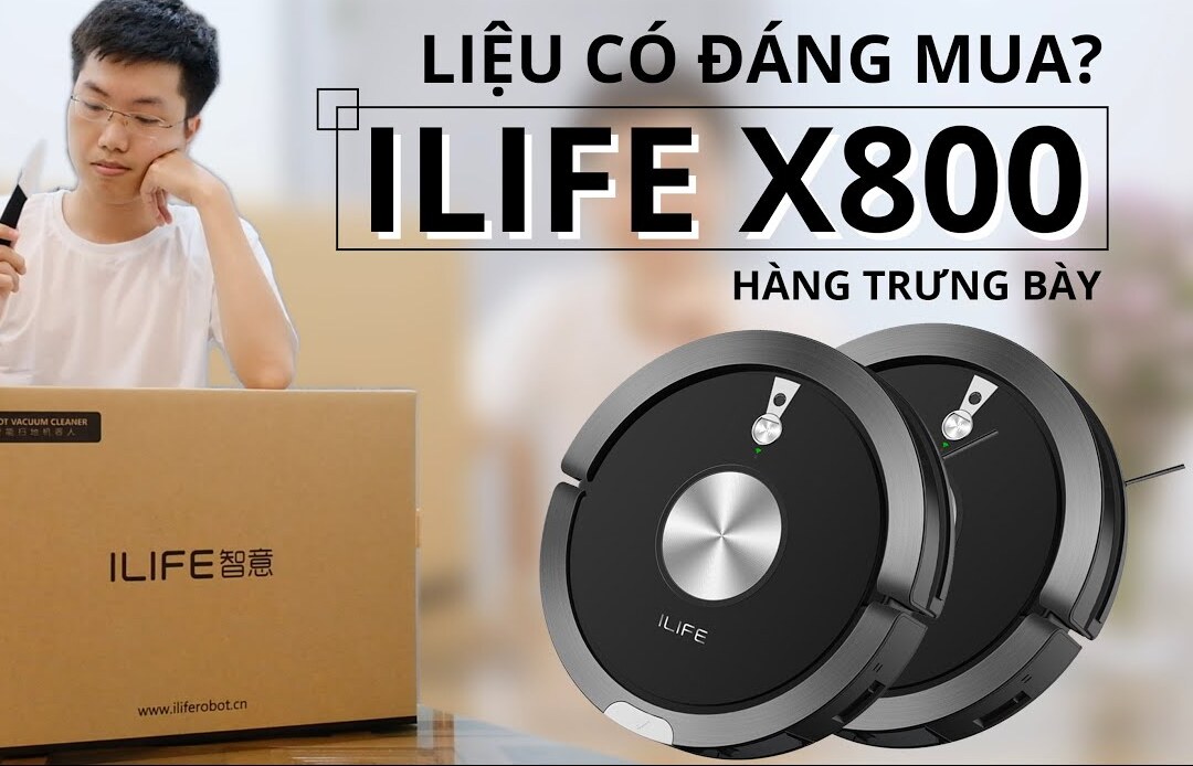 Thương hiệu robot hút bụi Ilife X800 có xuất xứ thế nào