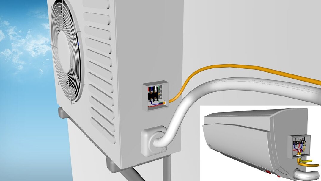 Cách lắp đặt điều hòa LG vừa tháo bước 3
