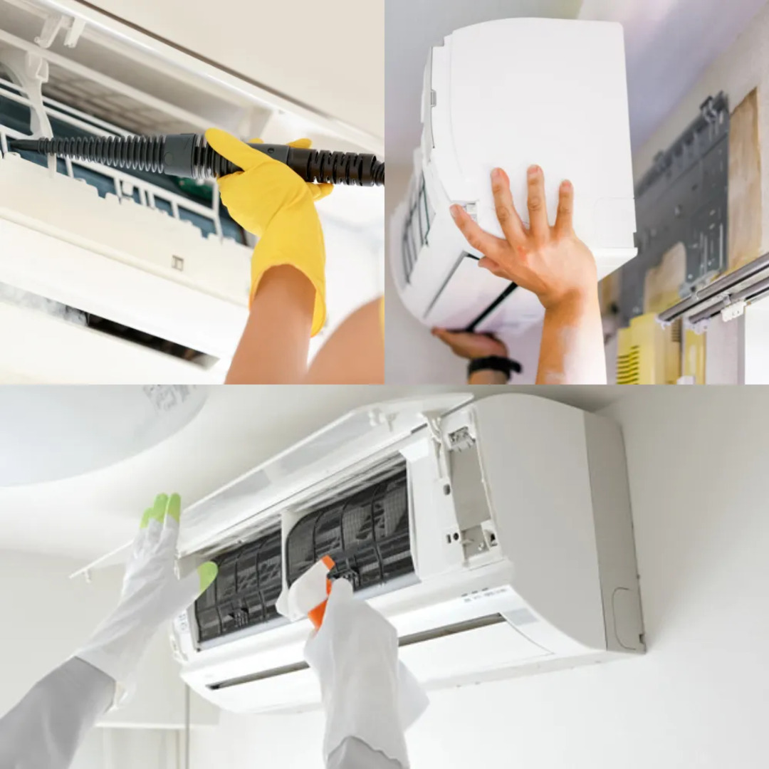 Cách tháo điều hòa LG bước 6