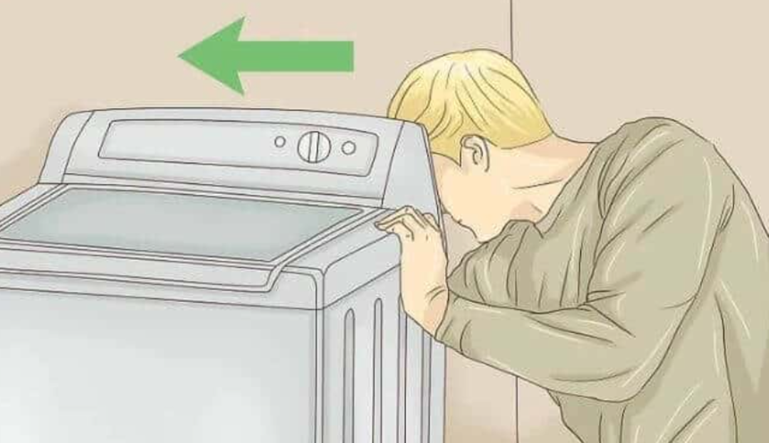 Cách xả hết nước trong máy giặt lồng đứng bước 1