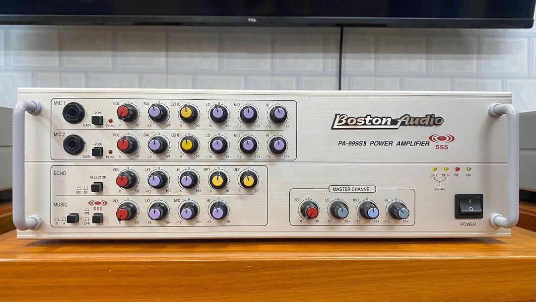 Cách cài đặt equalizer trên amply Boston Audio
