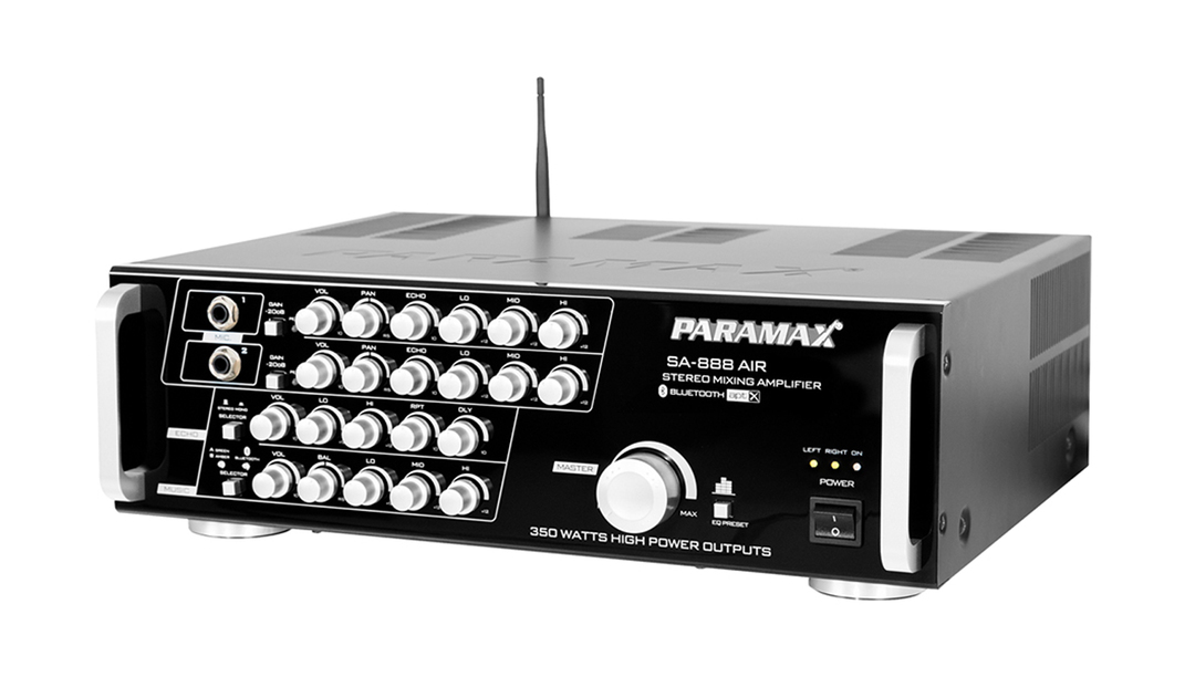 Hướng dẫn chỉnh âm bass trên amply paramax