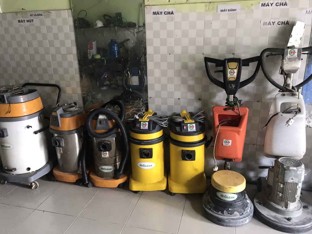 Ưu điểm của máy hút bụi công nghiệp cũ