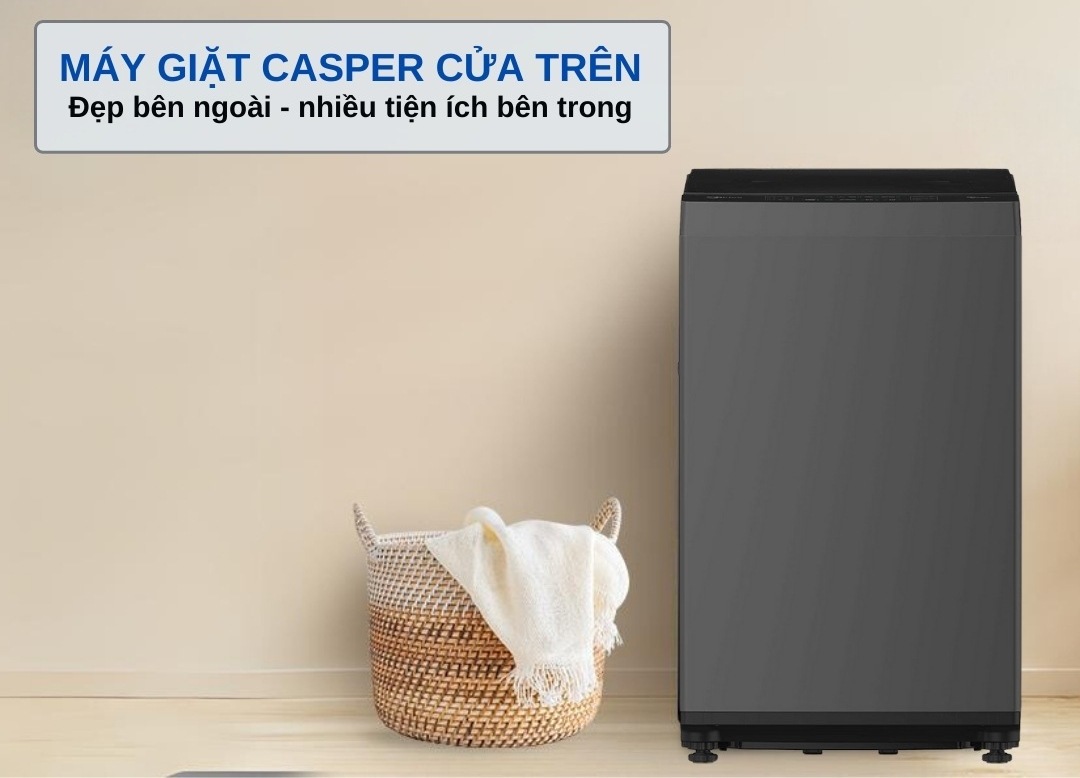 Máy giặt Casper 8.5 kg WT-85NG1