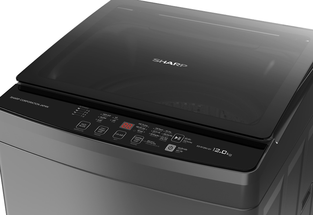 Máy giặt Sharp 12 kg ES-W12NV-GY