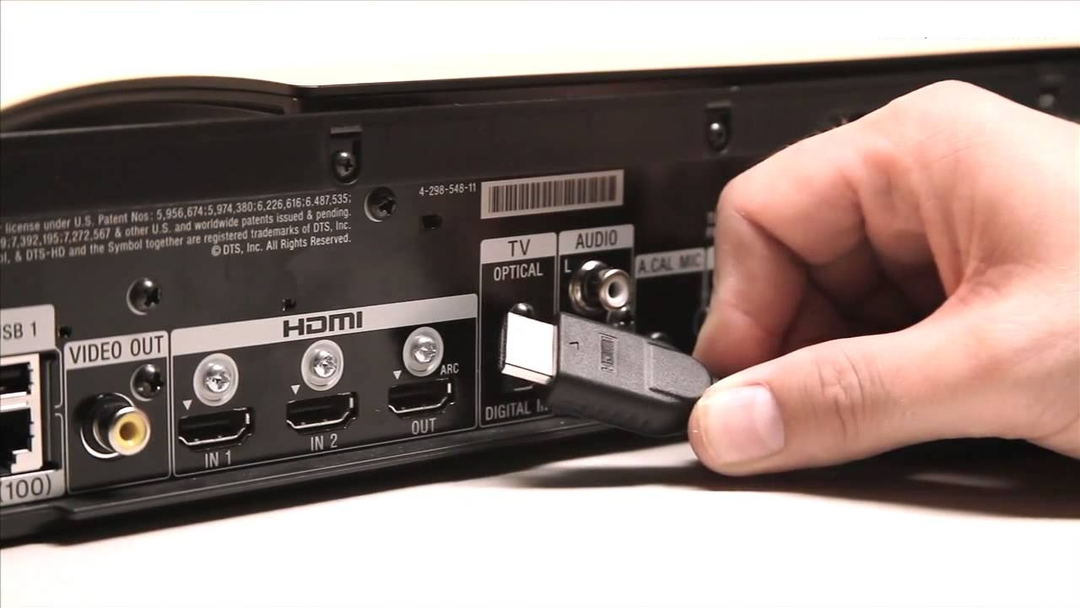 Cách kết nối amply với tivi samsung qua cổng HDMI