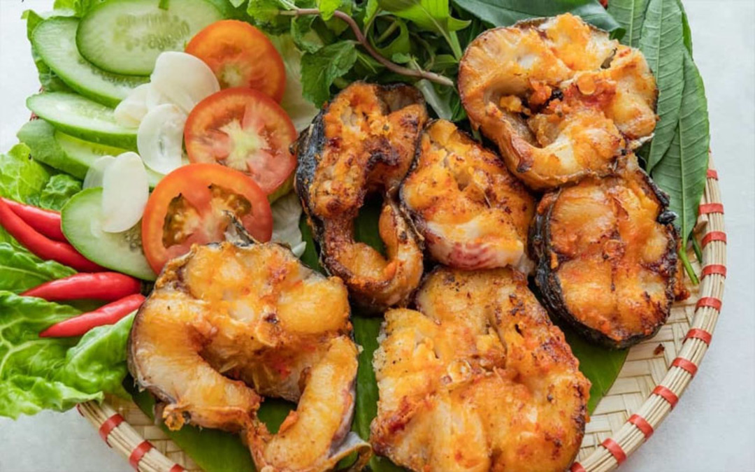 Cách làm cá lăng nướng bằng nồi chiên không dầu