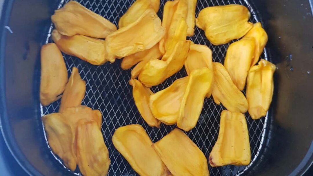 Sấy mít bằng nồi chiên không dầu