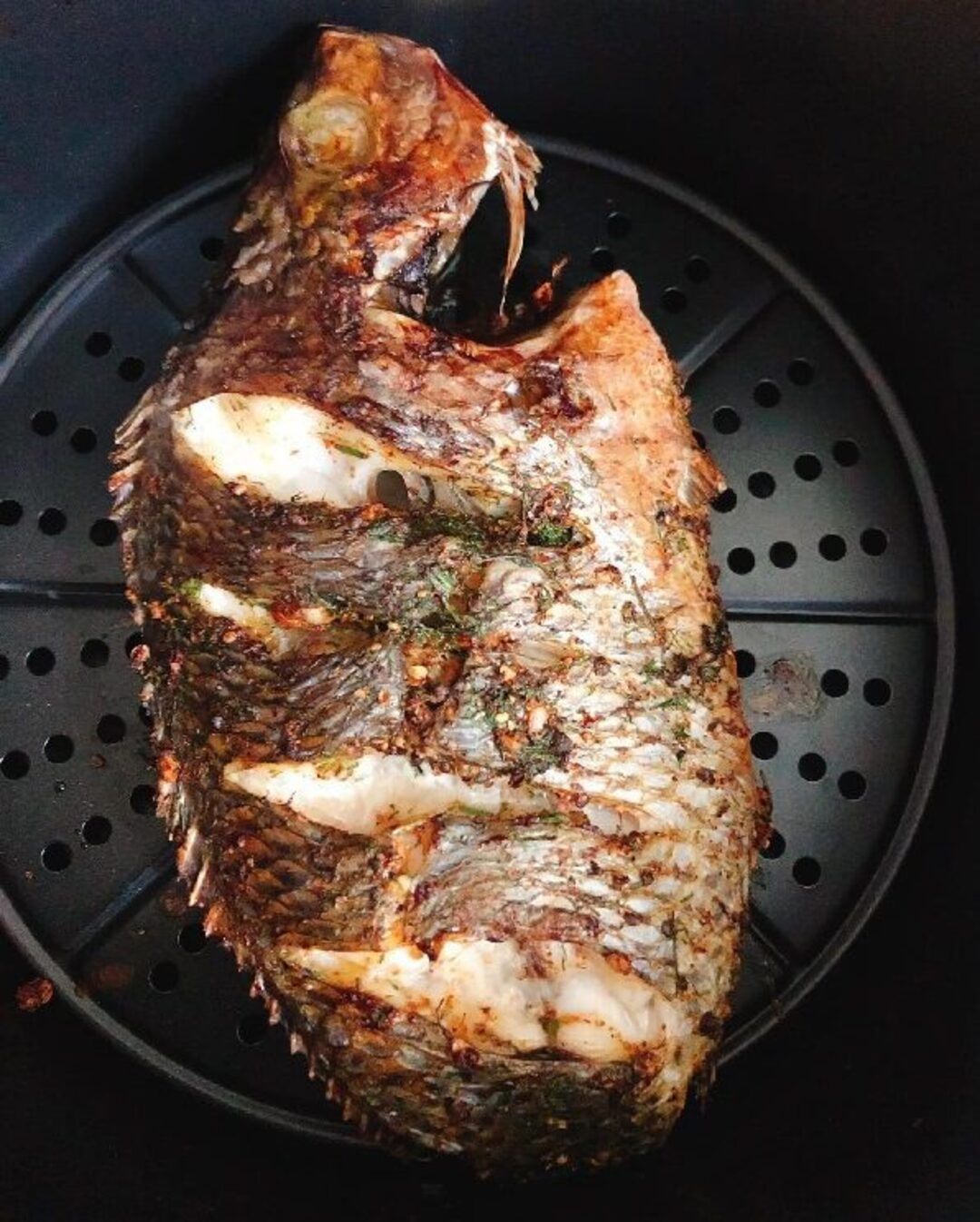 Cách nướng cá diêu hồng bằng nồi chiên không dầu