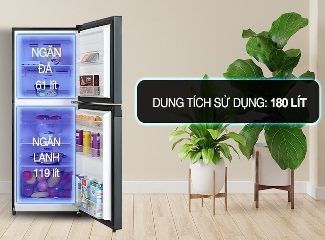 Tủ lạnh Toshiba Inverter 180 lít GR-RT234WE-PMV(52)