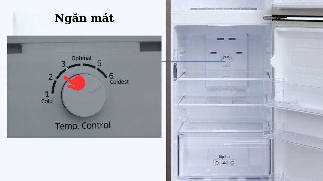 Việc cài đặt nhiệt độ không đúng