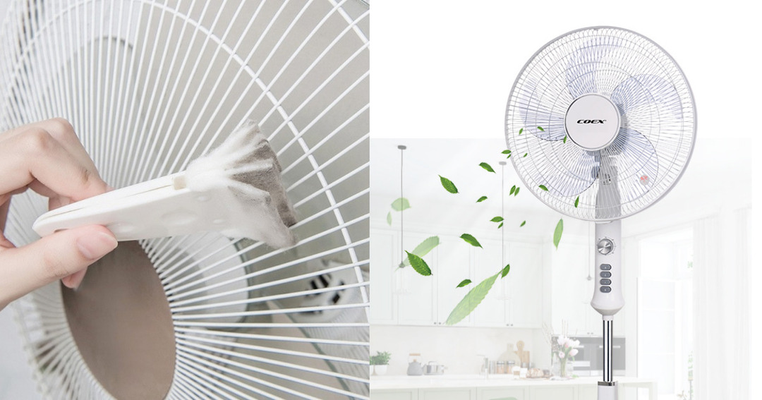 Lưu ý khi vệ sinh quạt điện không cần tháo lồng