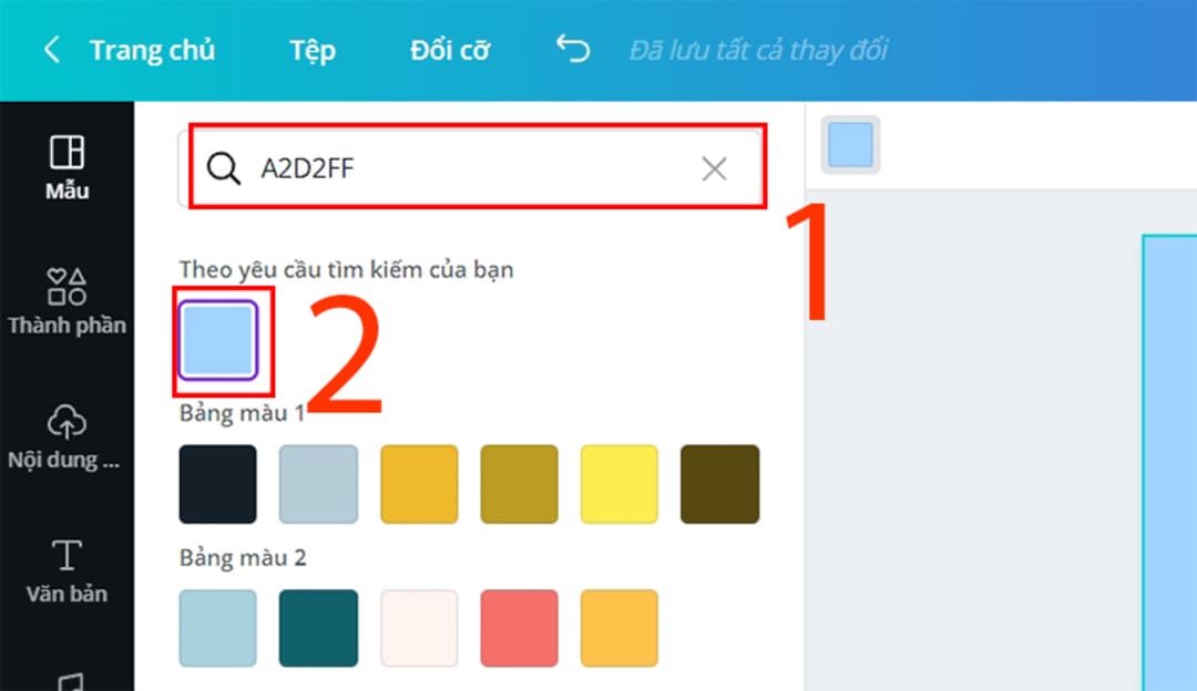 lấy mã màu từ Colorhunt