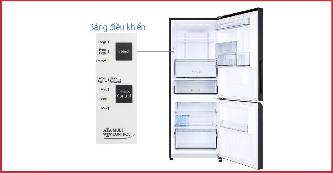 Tủ Lạnh Panasonic 255 Lít Đơn Giản - Tiết Kiệm Điện