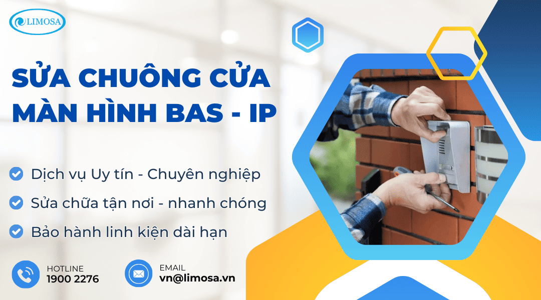 Sửa chuông cửa màn hình Bas-IP