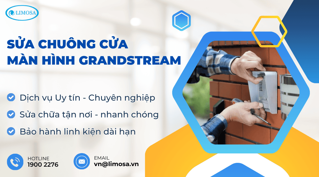Sửa chuông cửa màn hình Grandstream