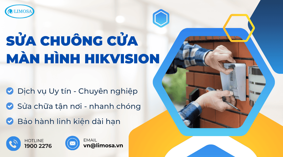 Sửa chuông cửa màn hình Hikvision
