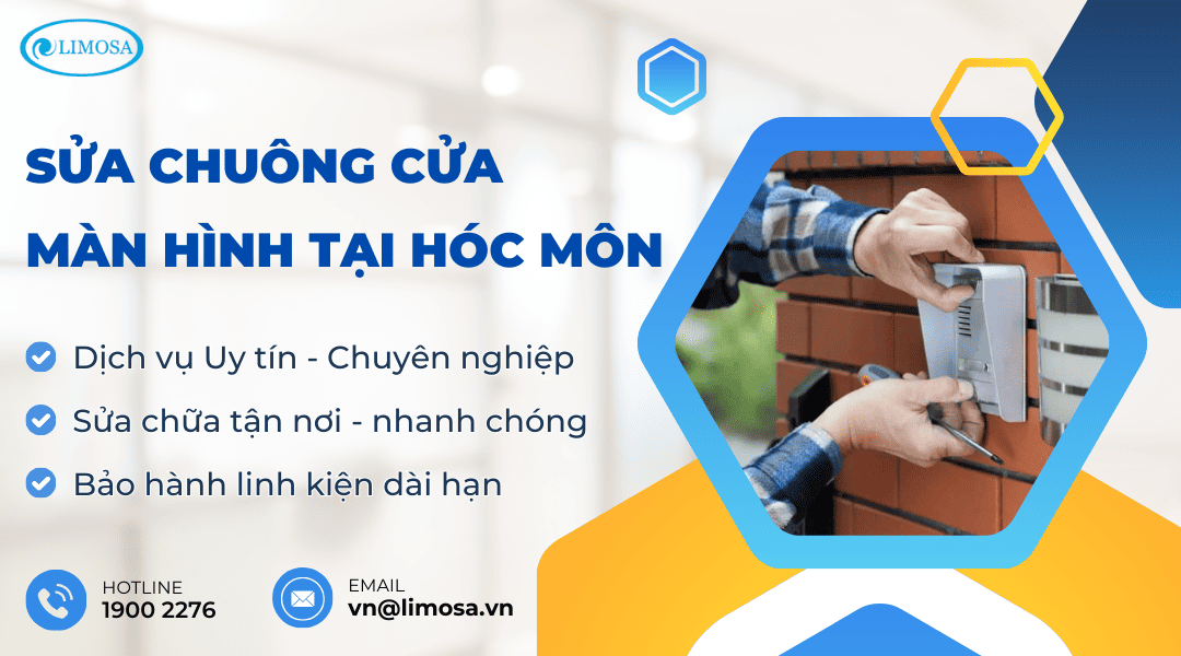 Sửa chuông cửa màn hình tại Hóc Môn