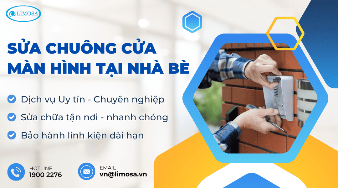 Sửa chuông cửa màn hình tại Nhà Bè
