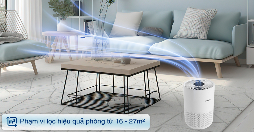 2-Máy lọc không khí Xiaomi Smart Air Purifier 4 compact EU (BHR5860EU) 27W