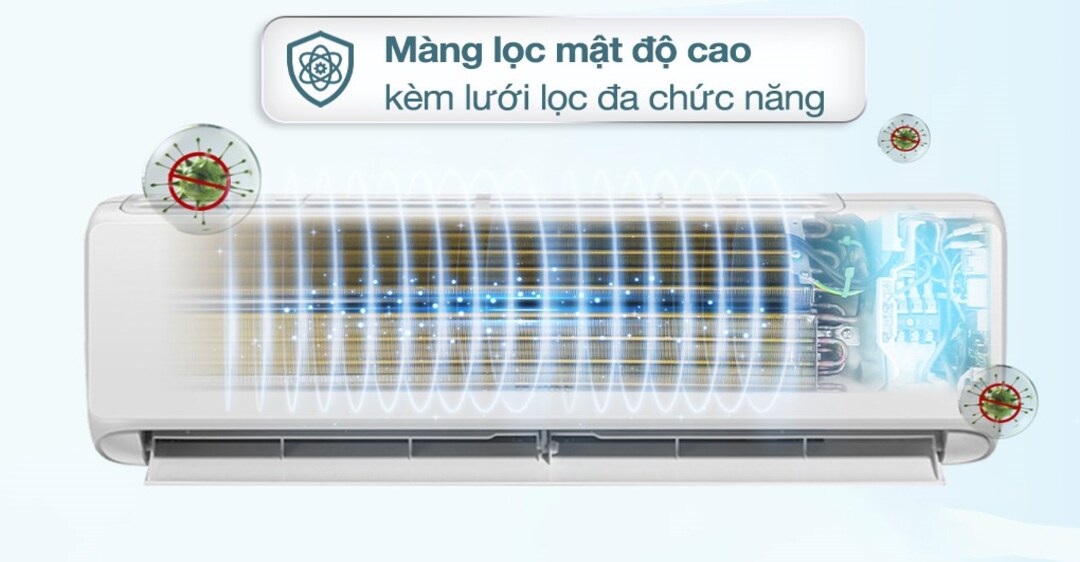 5-Máy lạnh 2 chiều Gree Inverter 1.5 HP CHARM12HI