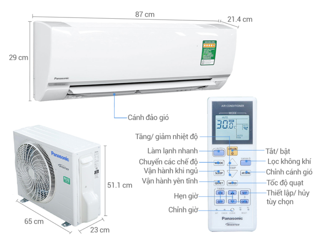 Máy lạnh Panasonic Inverter