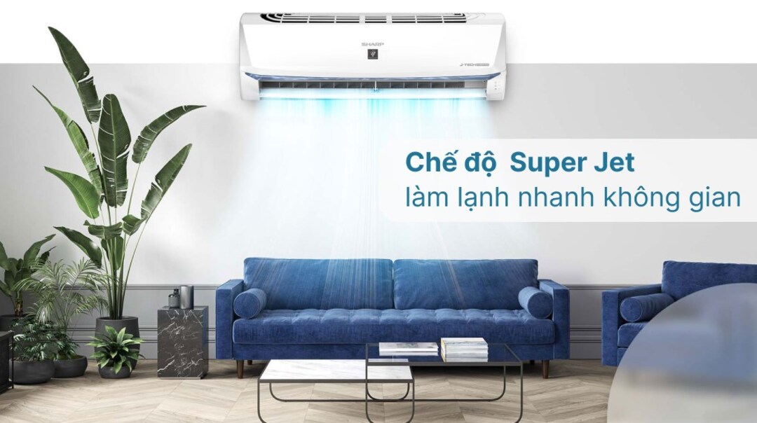 Máy lạnh Sharp Inverter 1.5HP AH-XP13SHW