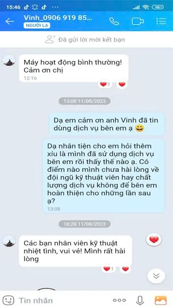 Phản hồi thực tế khách hàng Limosa 4