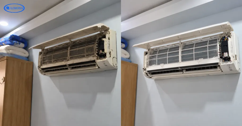 Công trình vệ sinh máy lạnh căn hộ chung cư Mỹ Khánh