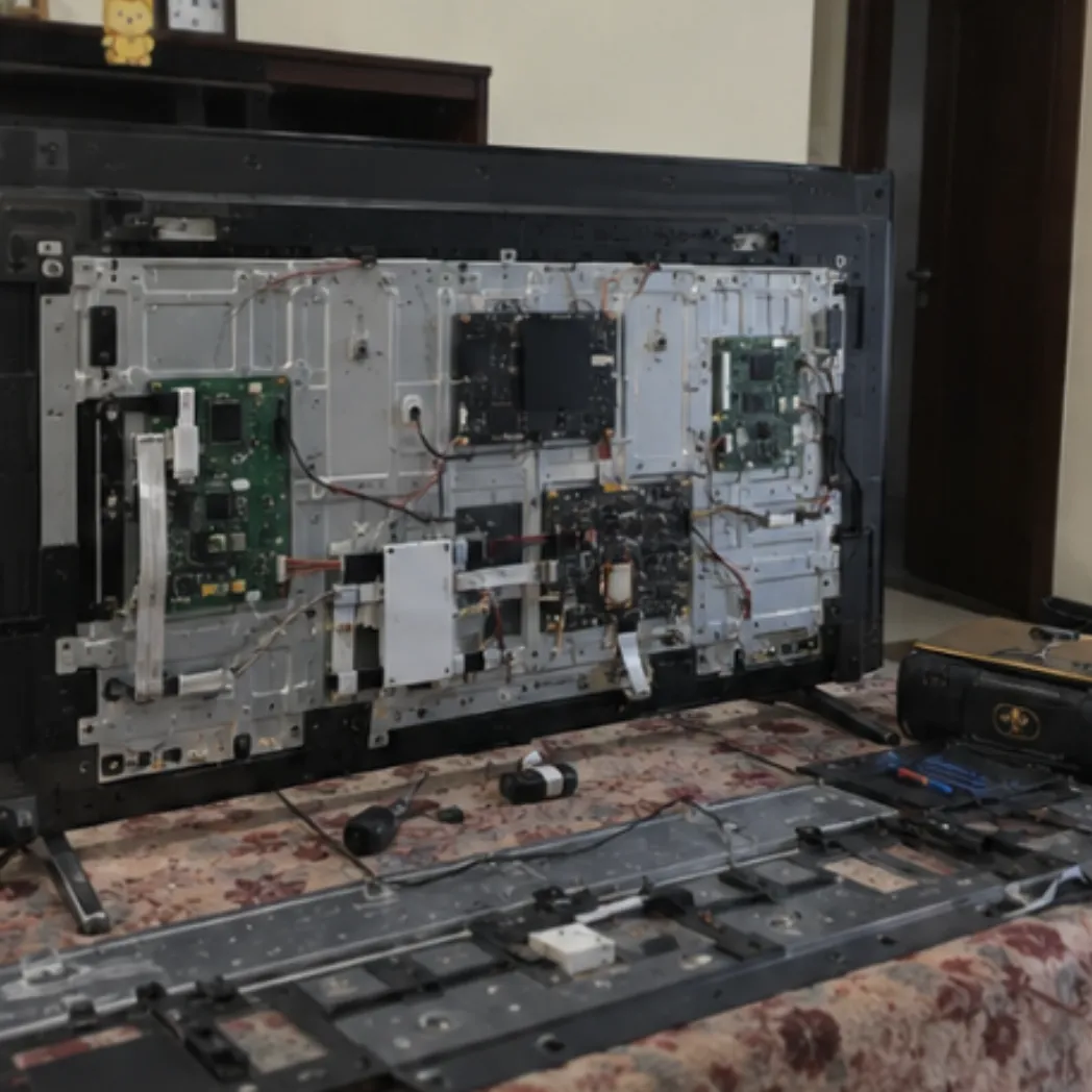 Sửa Tivi Sony Bravia 65 inch nháy đèn đỏ 6 nhịp mất nguồn