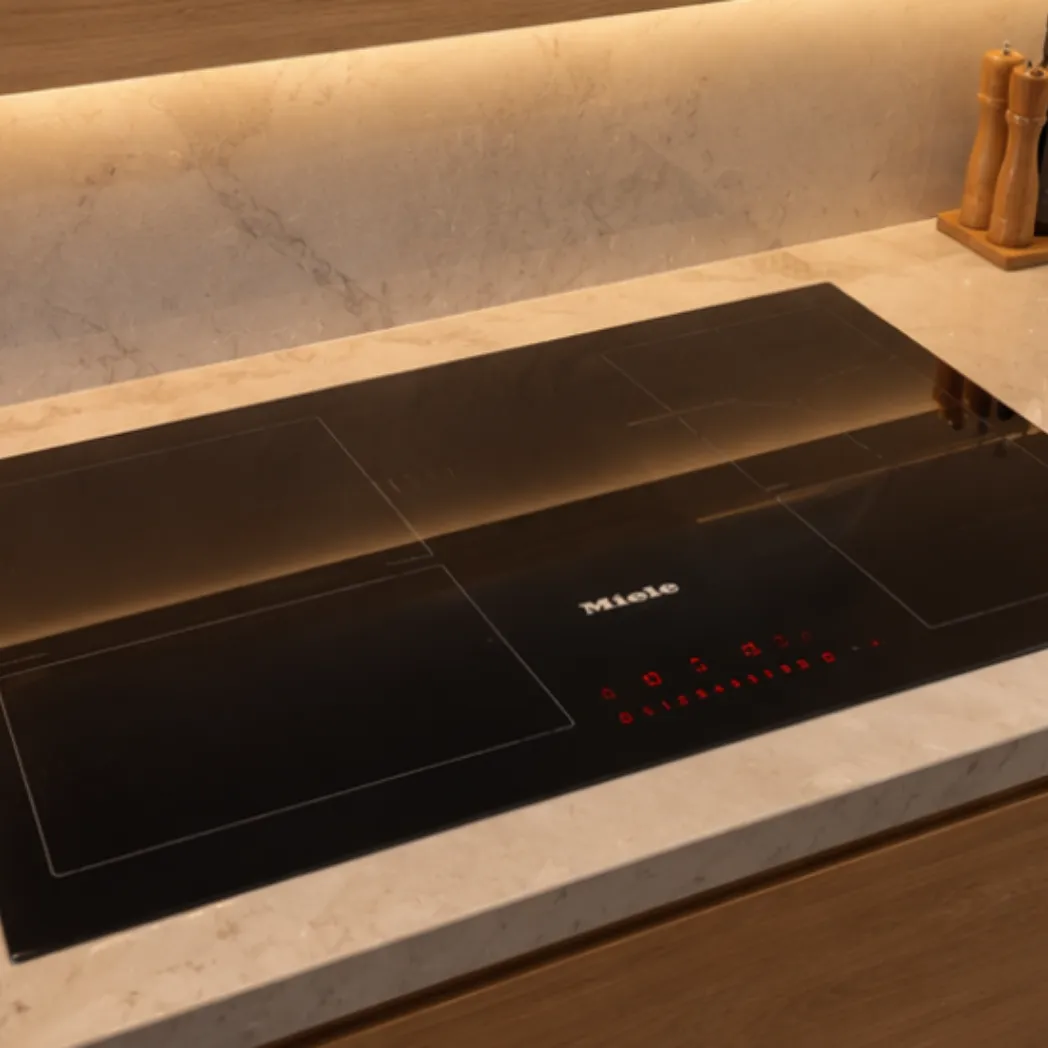Sửa bếp từ đa điểm Miele FlexInduction nhảy CB sập nguồn