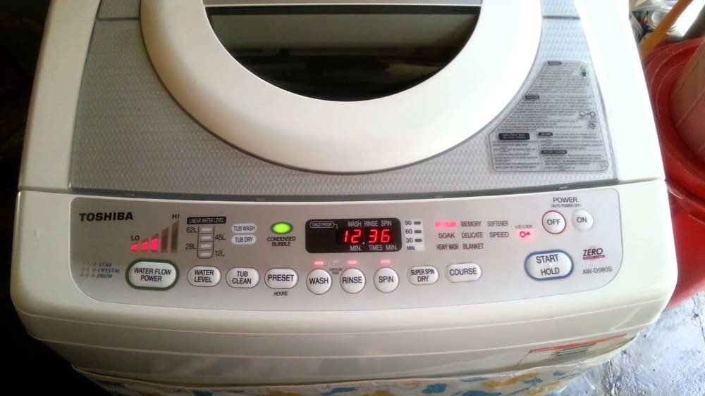 Máy giặt Toshiba lỗi e1