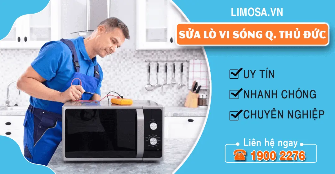 Sửa lò vi sóng quận Thủ Đức
