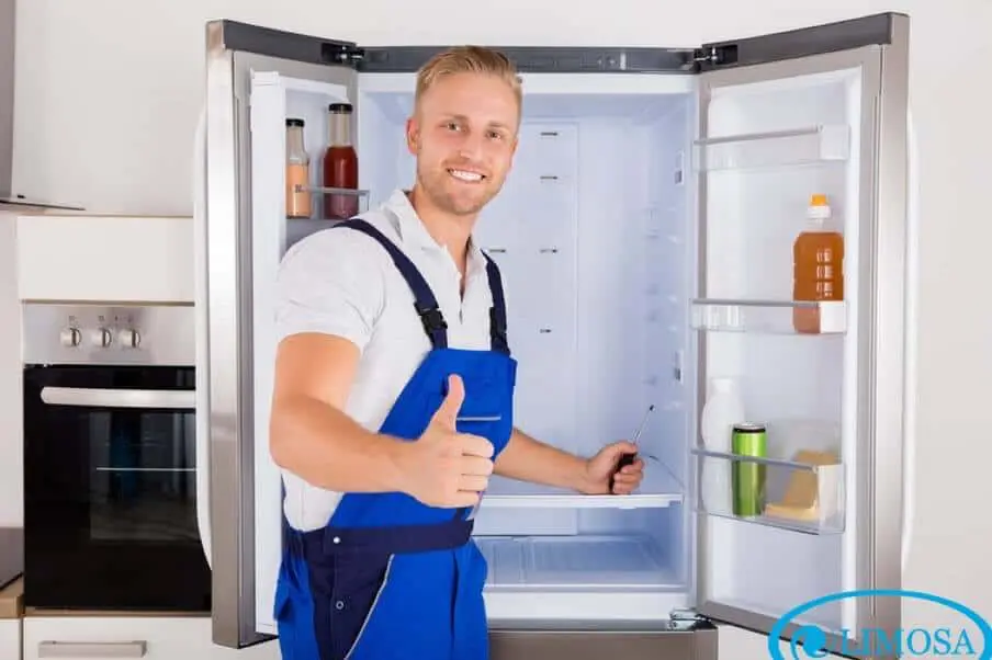 Quy trình làm việc chuyên nghiệp, uy tín tại Limosa sửa tủ đông