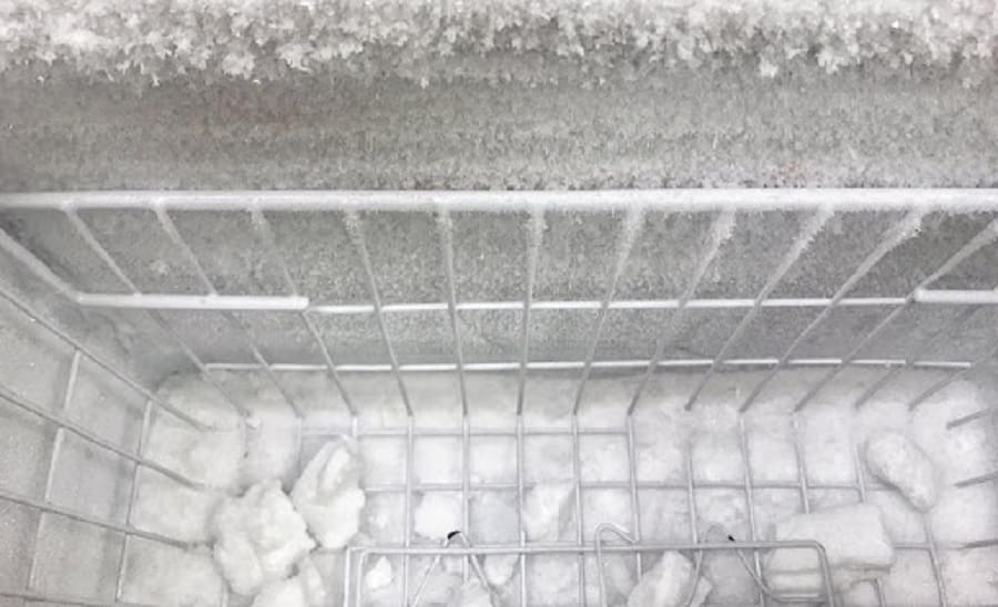 sửa tủ lạnh sanyo bị đóng tuyết