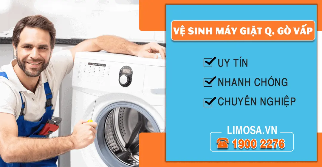 vệ sinh máy giặt quận gò vấp